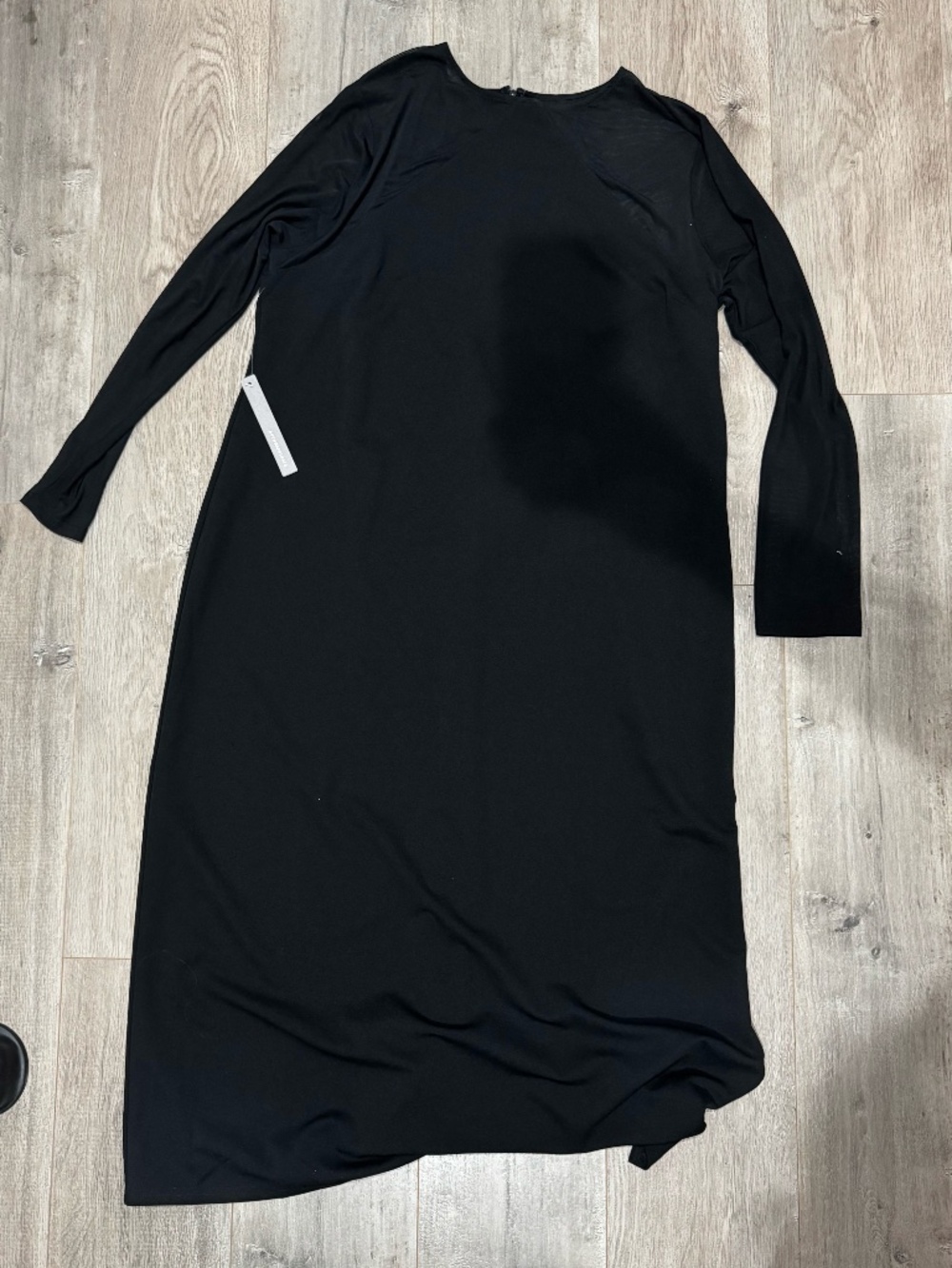 Anthropologie Black Long Sleeve Maxi Dress – Size 2X | NEW with Tags
